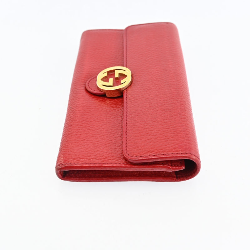 Gucci Gg Interlocking Leather Long