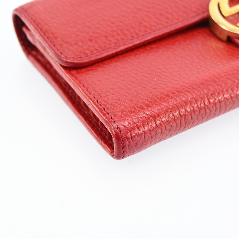 Gucci Gg Interlocking Leather Long