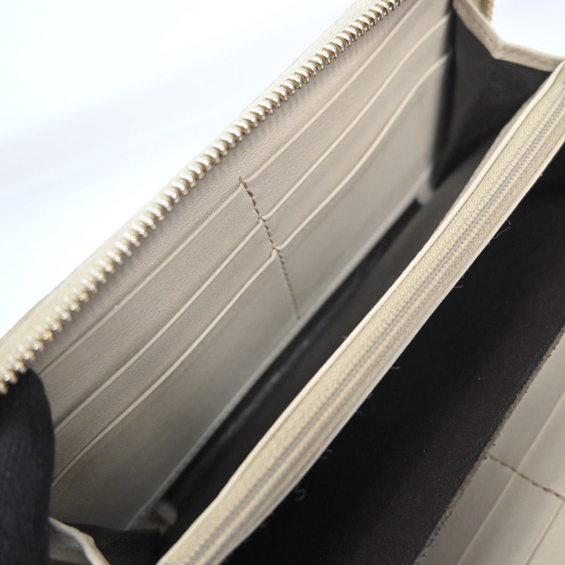 Gucci Gg Interlocking Leather Round