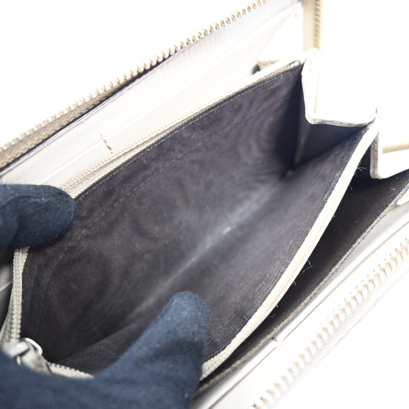 Gucci Gg Interlocking Leather Round