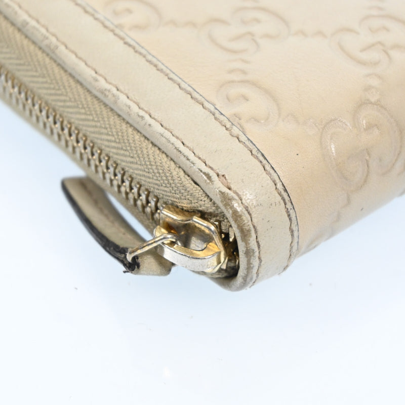 Gucci Gg Interlocking Leather Round