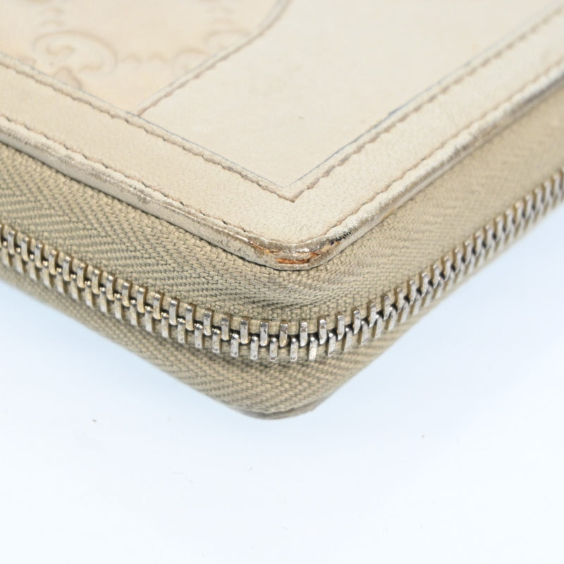 Gucci Gg Interlocking Leather Round