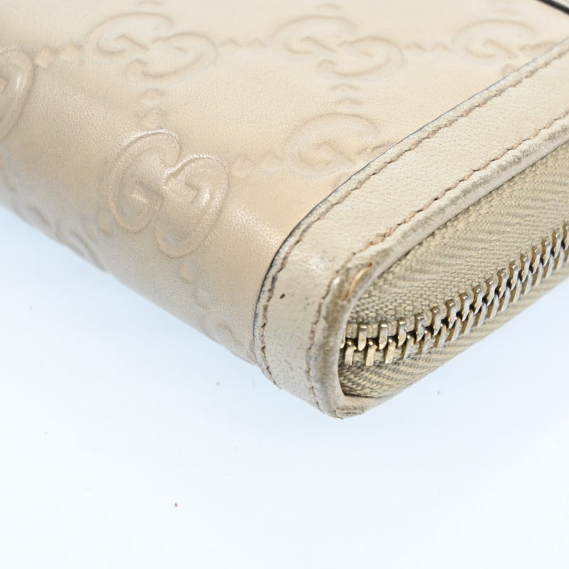 Gucci Gg Interlocking Leather Round