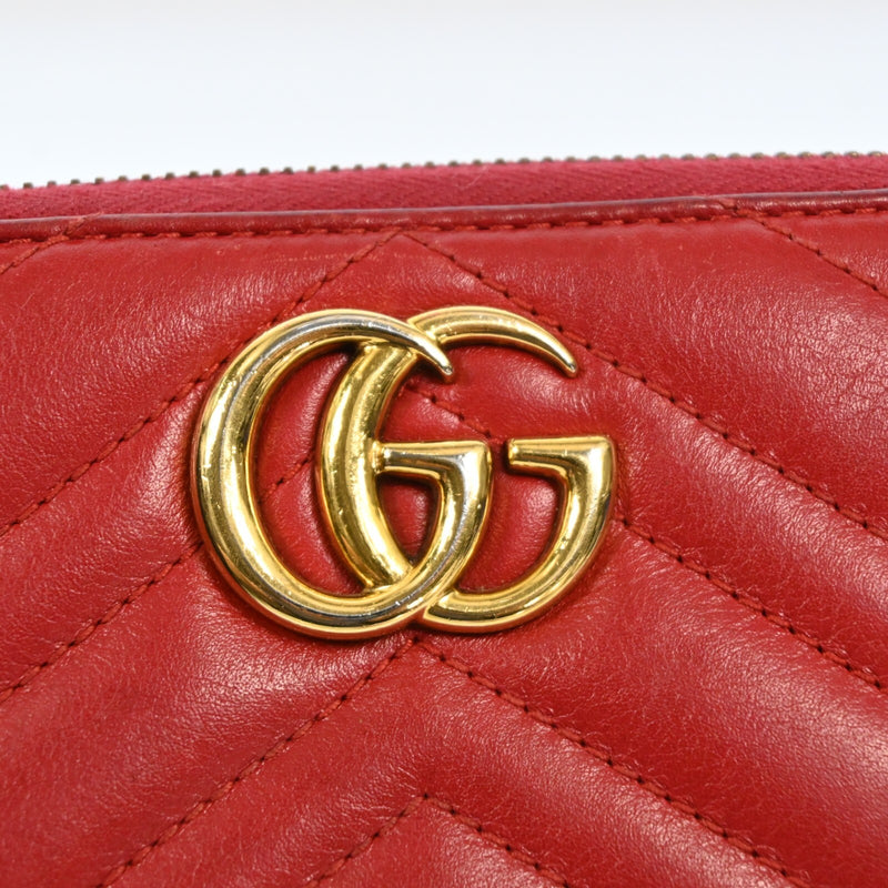 Gucci Gg Marmont Round Zipper Long