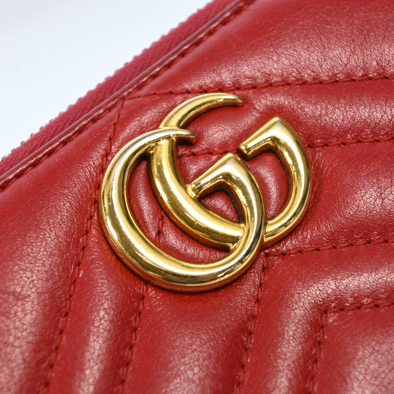 Gucci Gg Marmont Round Zipper Long