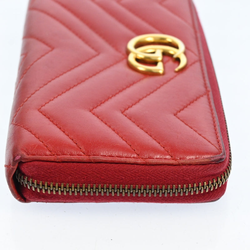 Gucci Gg Marmont Round Zipper Long