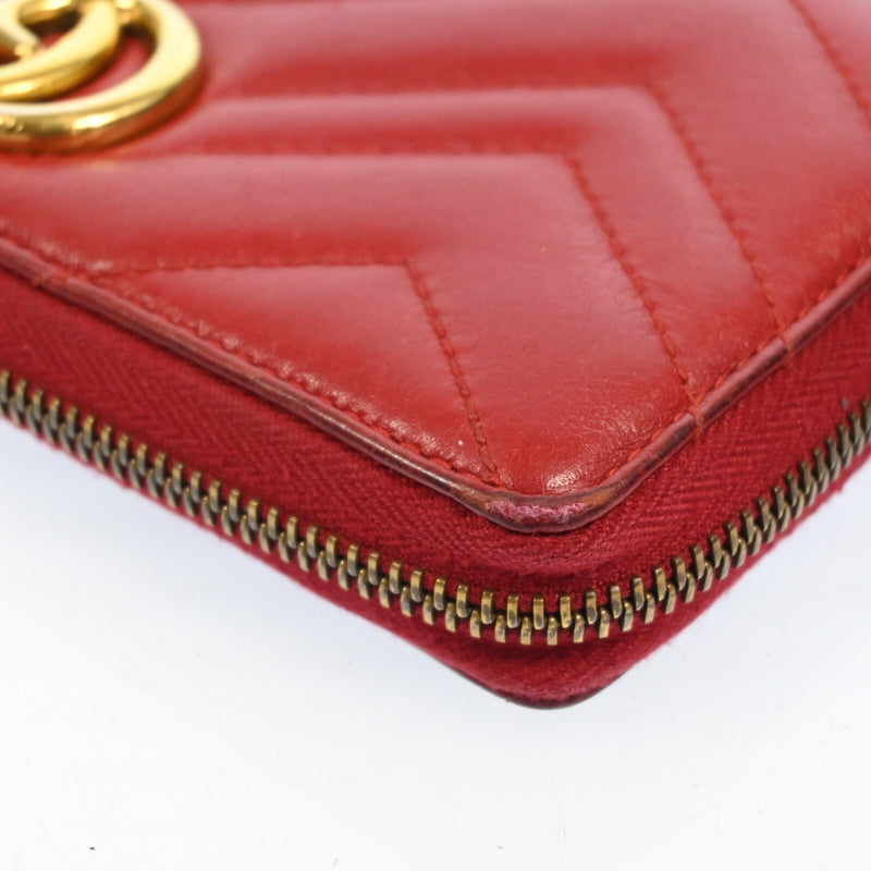 Gucci Gg Marmont Round Zipper Long