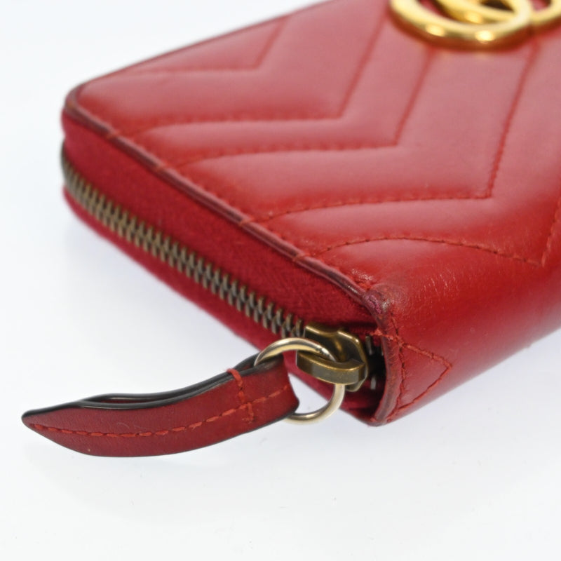 Gucci Gg Marmont Round Zipper Long