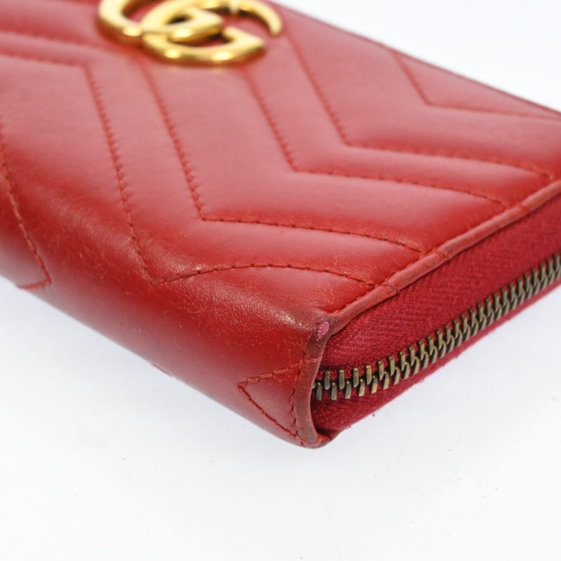 Gucci Gg Marmont Round Zipper Long