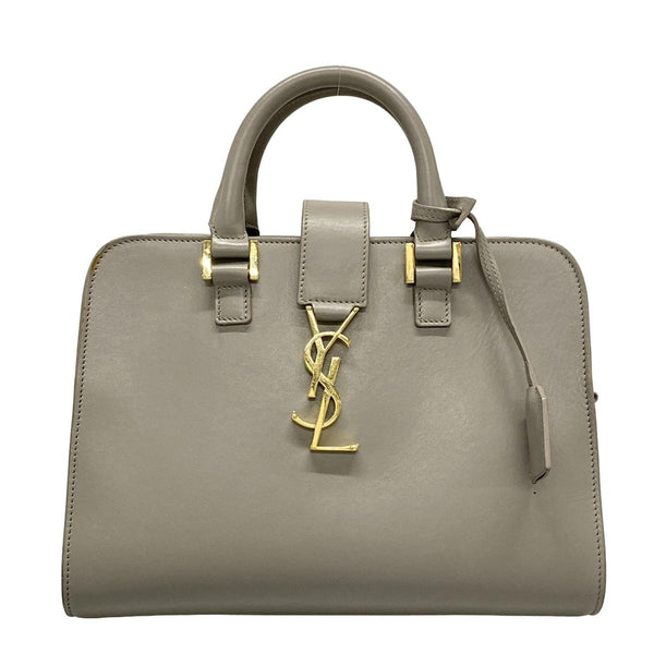 Saint Laurent Paris Baby Cabas Gray