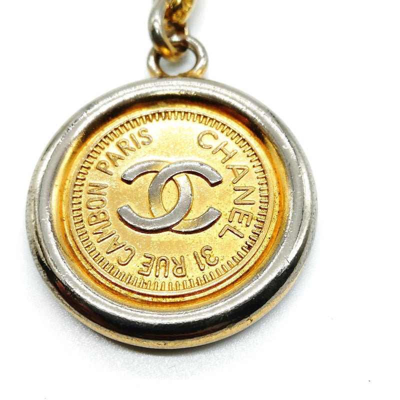 Chanel Vintage Chain Belt Medal Cc Logo