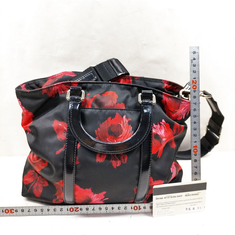 Prada Tote Bag Black Nylon