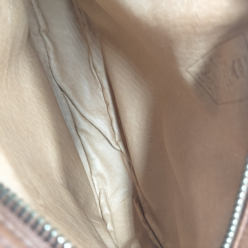 Mcm Crossbody Bag Brown Leather