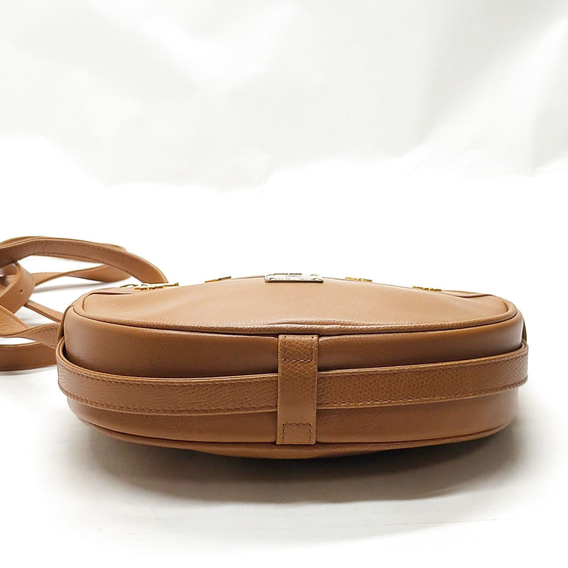 Mcm Crossbody Bag Brown Leather