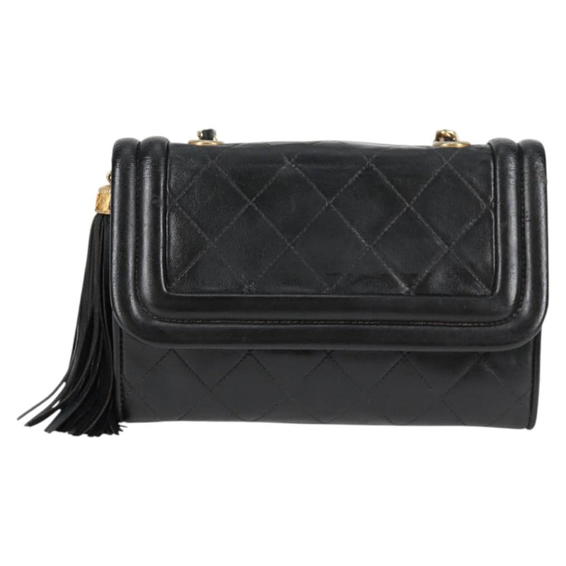 Chanel Matelasse Chain Shoulder Bag Lamb