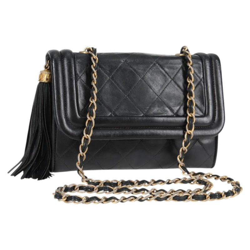 Chanel Matelasse Chain Shoulder Bag Lamb