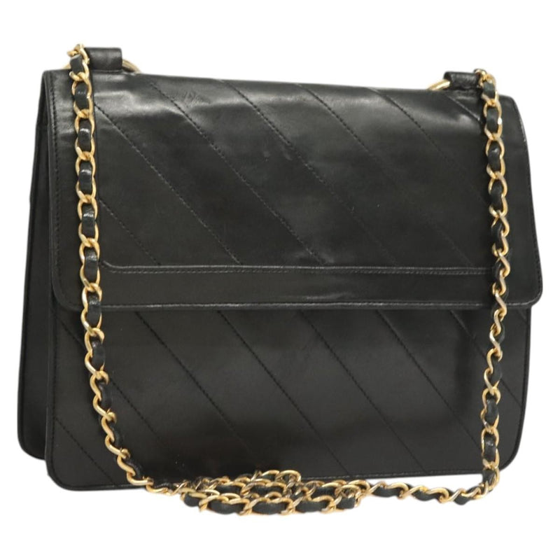 Chanel Bias Stitch Chain Shoulder Bag
