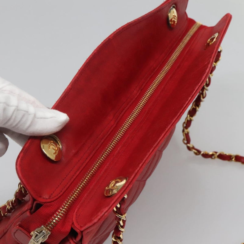 Chanel Matelasse Chain Shoulder Bag Lamb