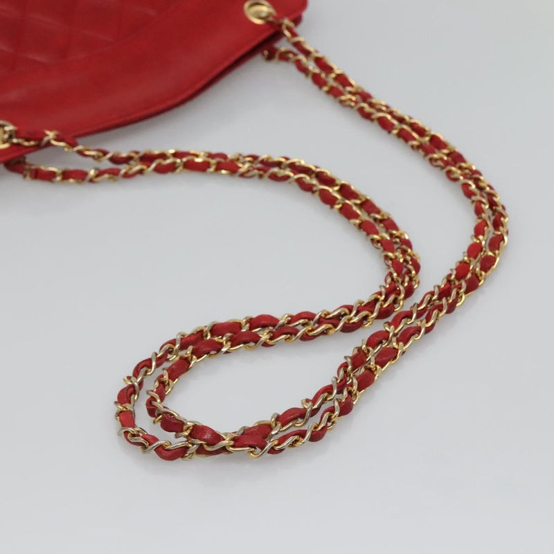 Chanel Matelasse Chain Shoulder Bag Lamb