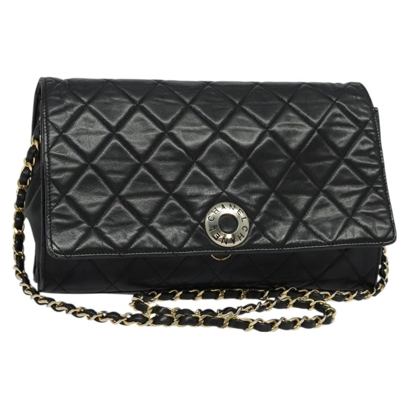 Chanel Matelasse Chain Shoulder Bag Lamb