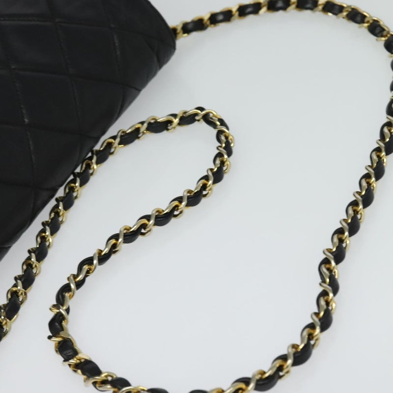 Chanel Matelasse Chain Shoulder Bag Lamb