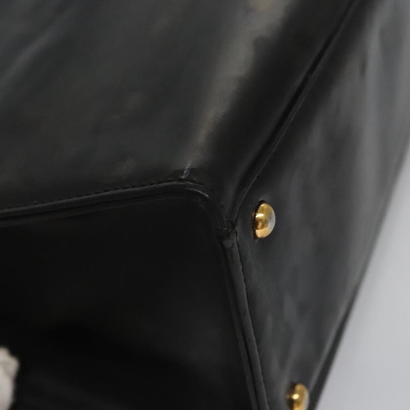 Chanel Coco Mark Tote Bag Patent Leather