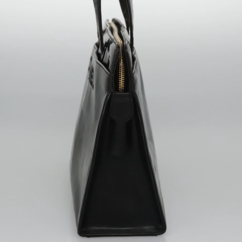 Chanel Coco Mark Tote Bag Patent Leather