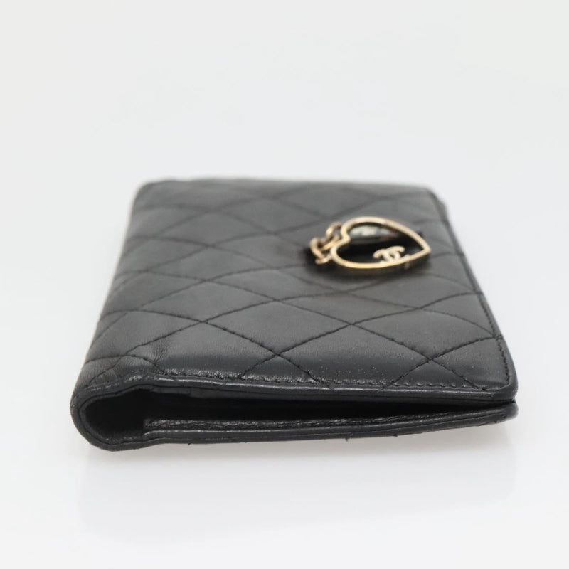 Chanel Matelasse Long Wallet Lamb Skin