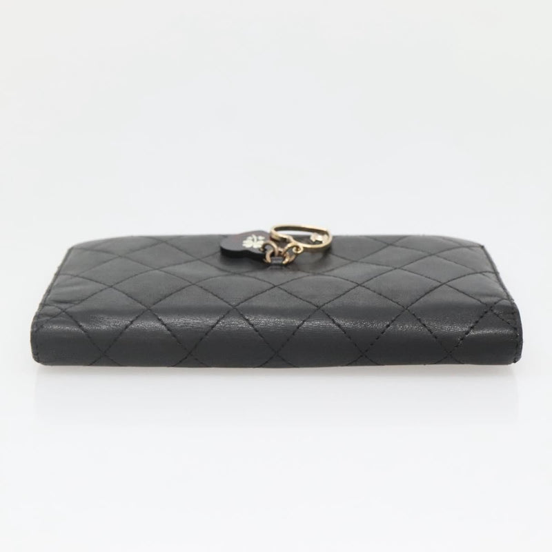 Chanel Matelasse Long Wallet Lamb Skin