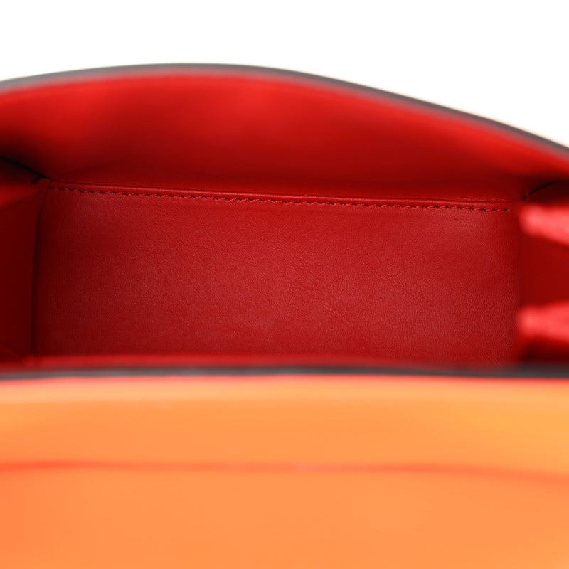 Patent Paloma Mini Empire Tote Orange