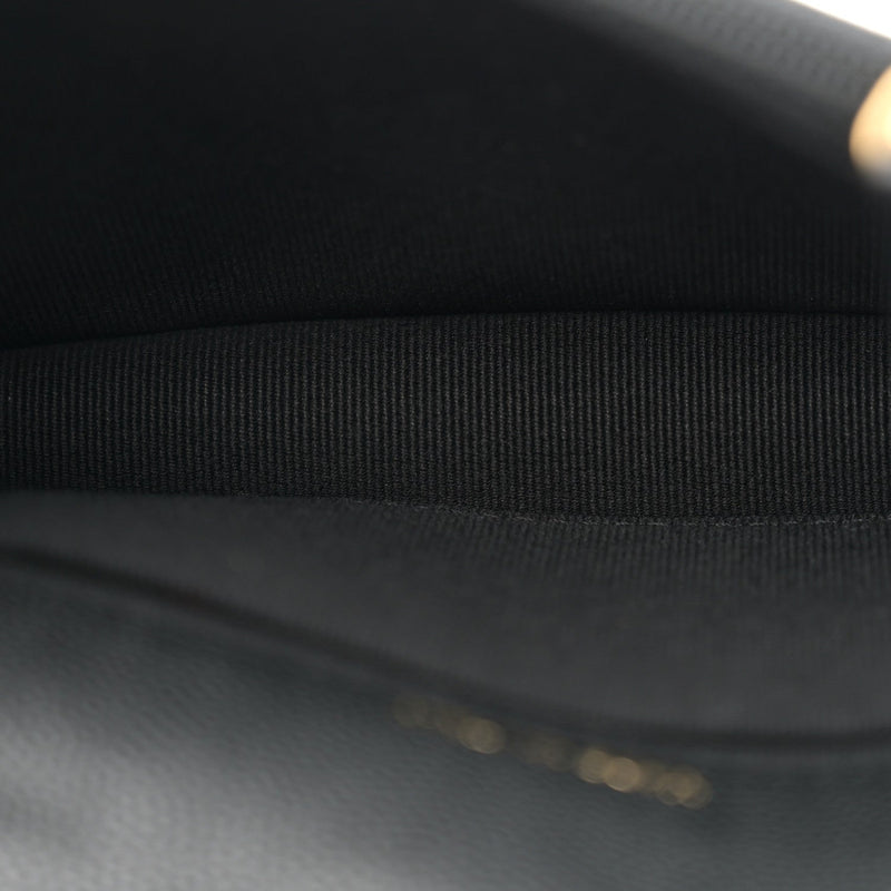 Caviar Quilted Pocket Twins Clutch With