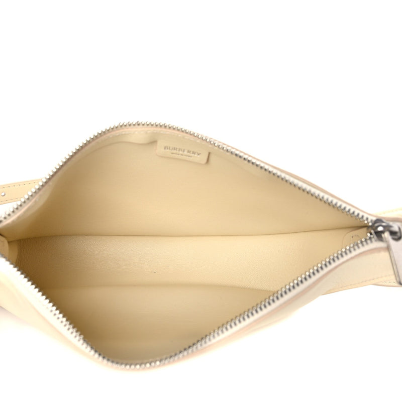 Calfskin Mini Shield Sling Bag Pearl