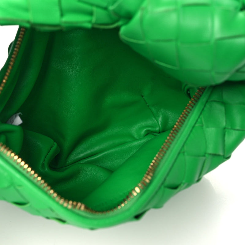 Nappa Intrecciato Mini Jodie Parakeet