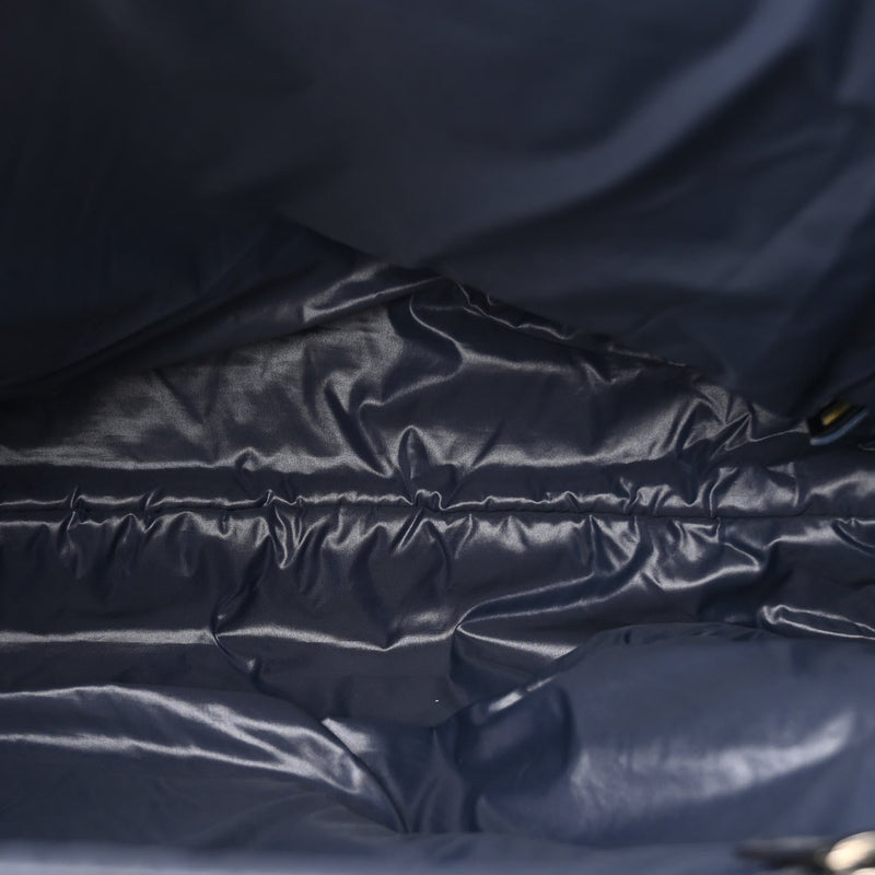 Nylon Quilted Coco Cocoon Bowler Grey