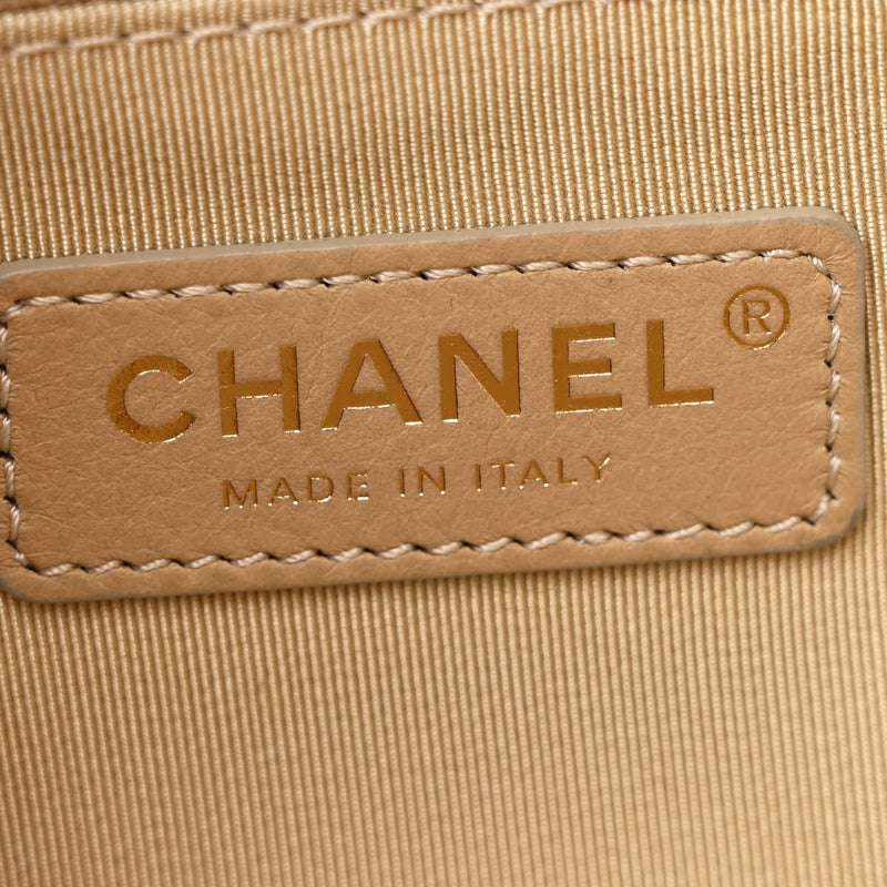 Calfskin Quilted Small Enchained Flap