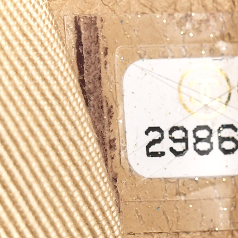 Calfskin Quilted Small Enchained Flap