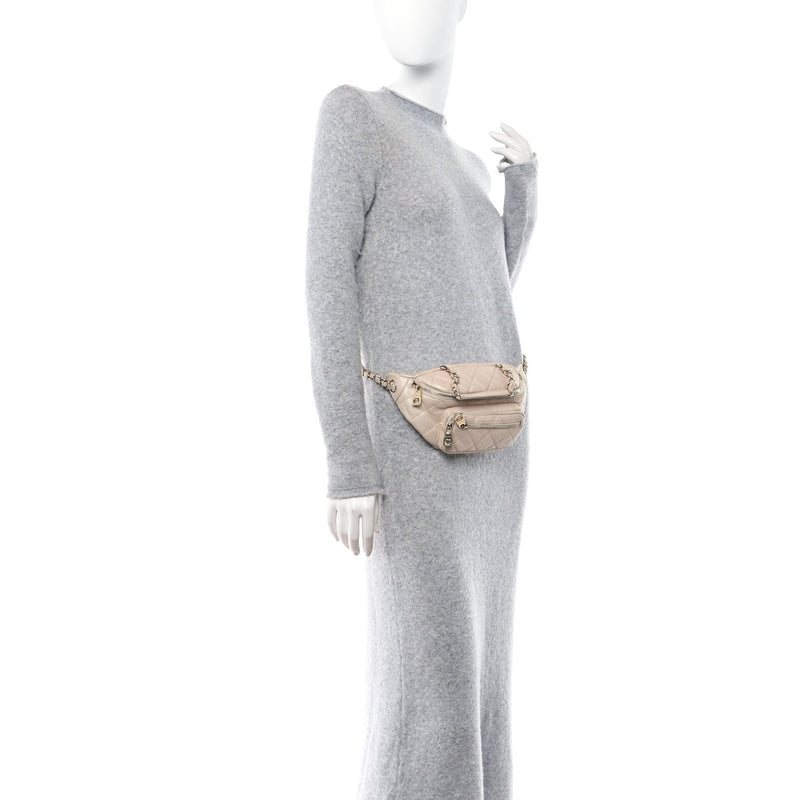 Iridescent Calfskin Quilted All About