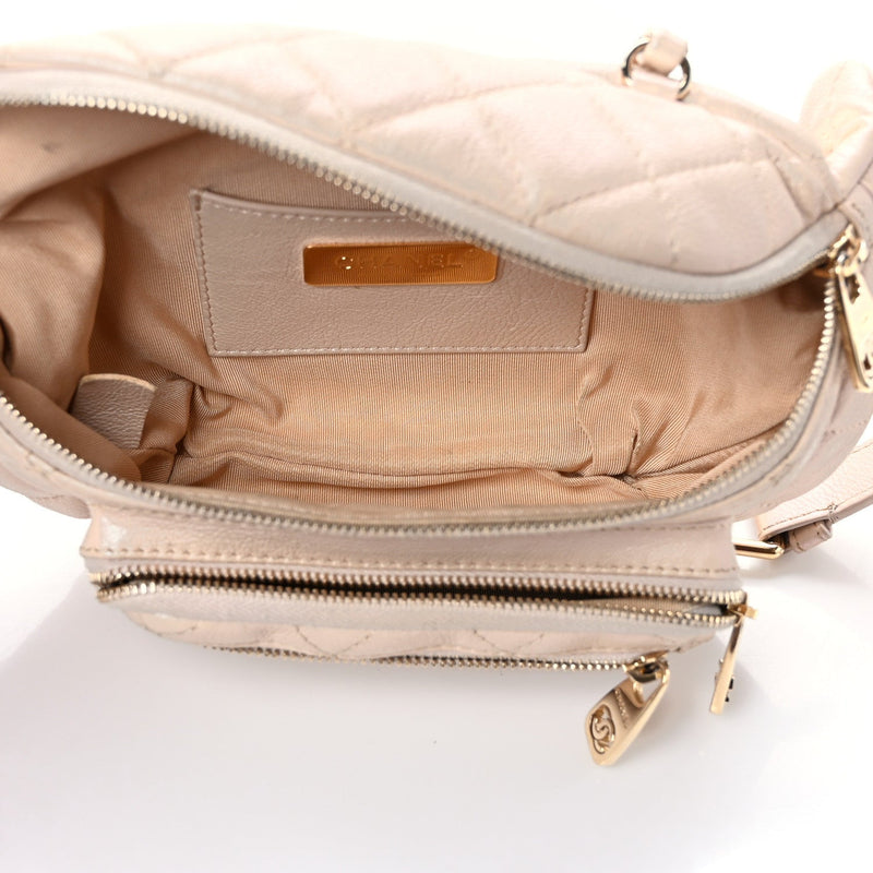 Iridescent Calfskin Quilted All About