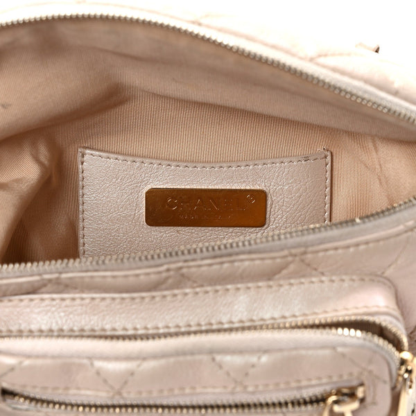 Iridescent Calfskin Quilted All About