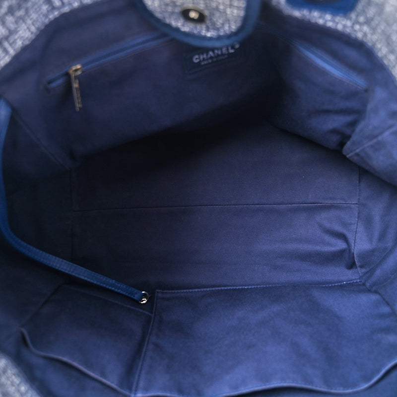 Woven Straw Raffia Medium Deauville Tote