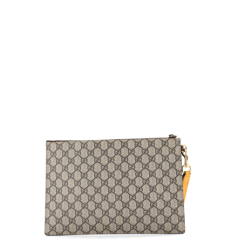 Neo Vintage Wristlet Pouch Gg Coated