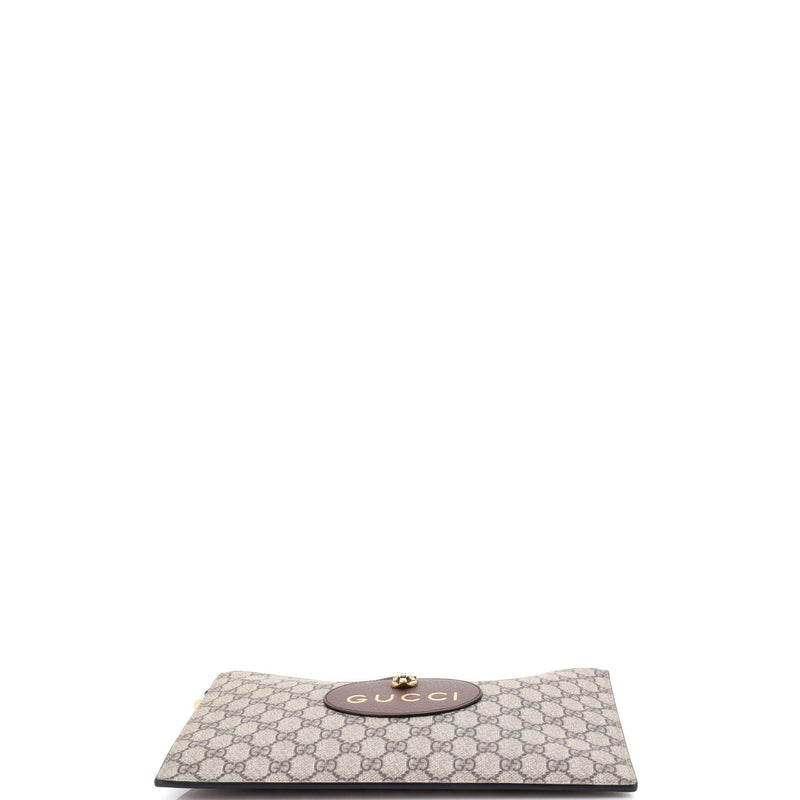 Neo Vintage Wristlet Pouch Gg Coated