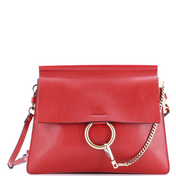 Faye Shoulder Bag Leather Medium