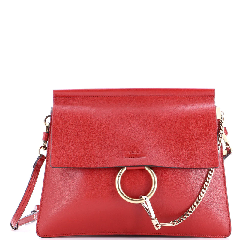 Faye Shoulder Bag Leather Medium