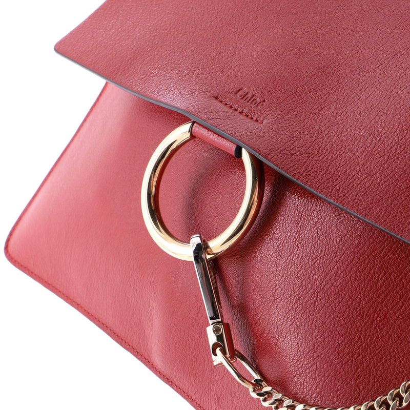 Faye Shoulder Bag Leather Medium