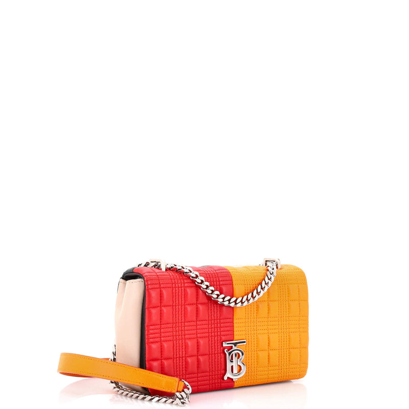 Lola Shoulder Bag Quilted Lambskin Small