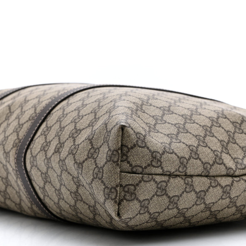 Gg Plus Travel Bag Dark Brown