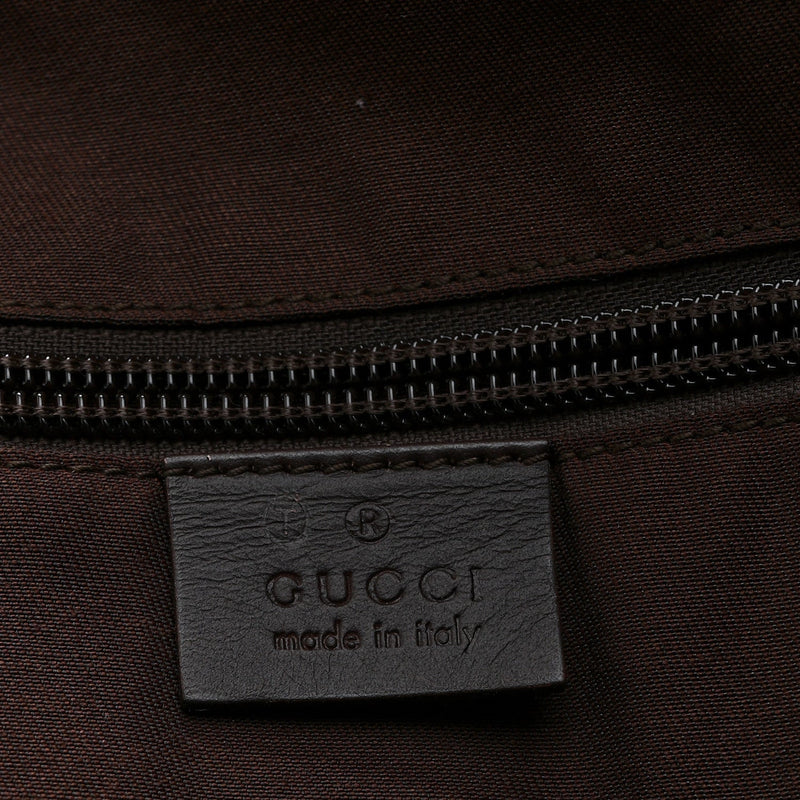 Gg Plus Travel Bag Dark Brown