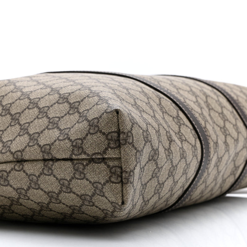 Gg Plus Travel Bag Dark Brown