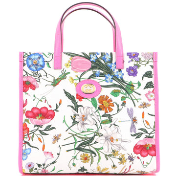 Convertible Tote Flora Canvas Medium